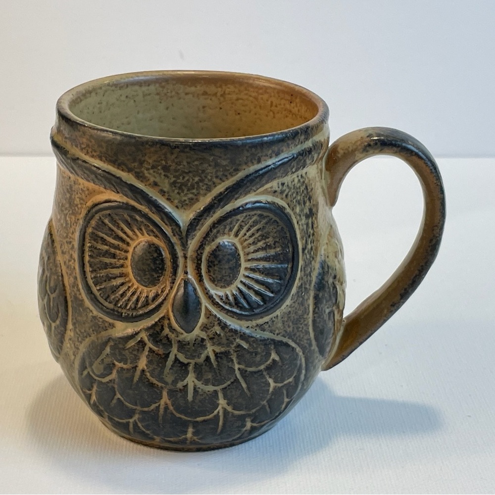 Owl Design Ceramic Mug by Holt Howard